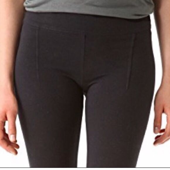 Helmut Lang Cocoon Cotton-Blend Black Legging- Size Small - Picture 4 of 14